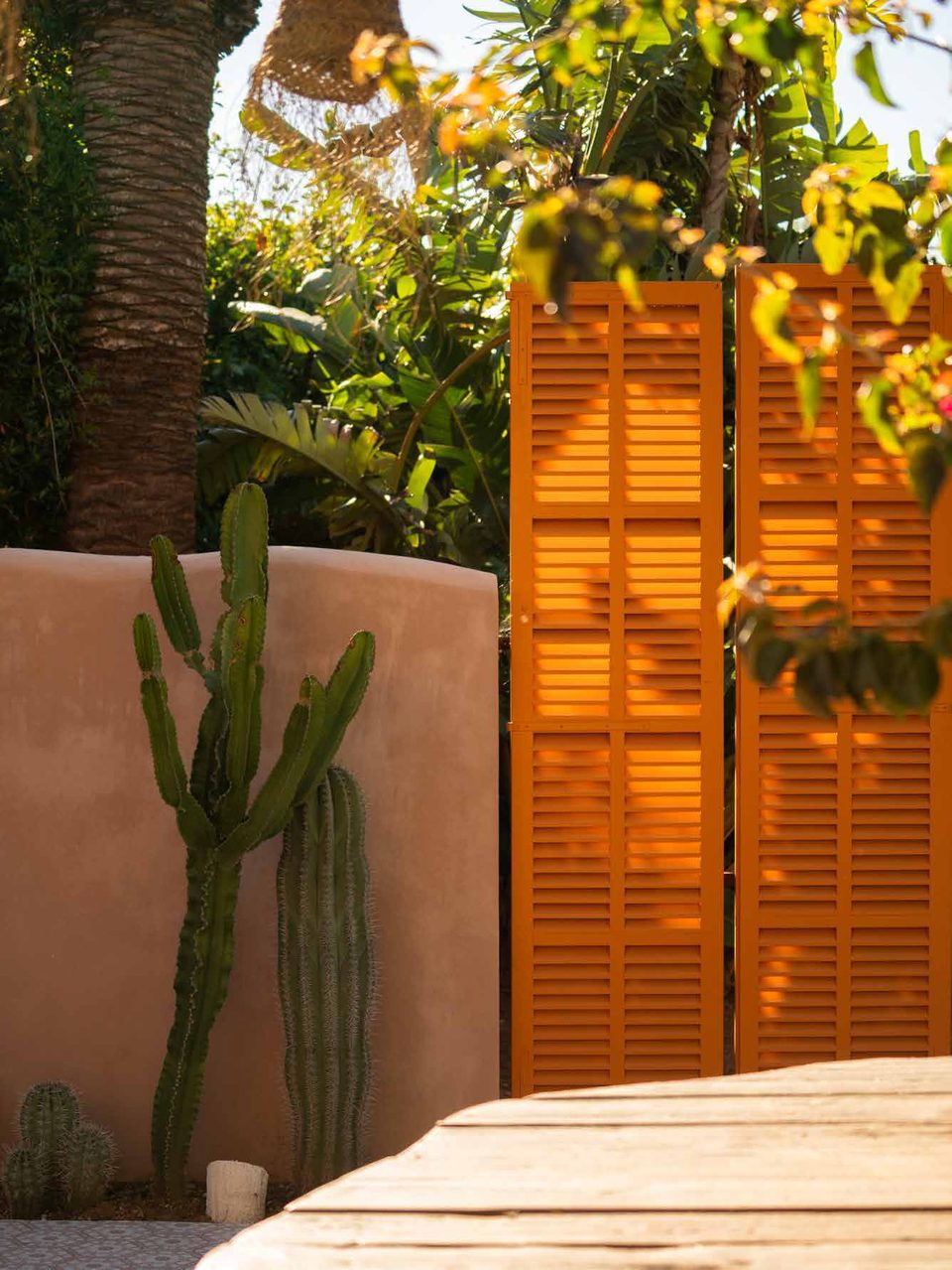 Timber shutters — Mallorcan detail